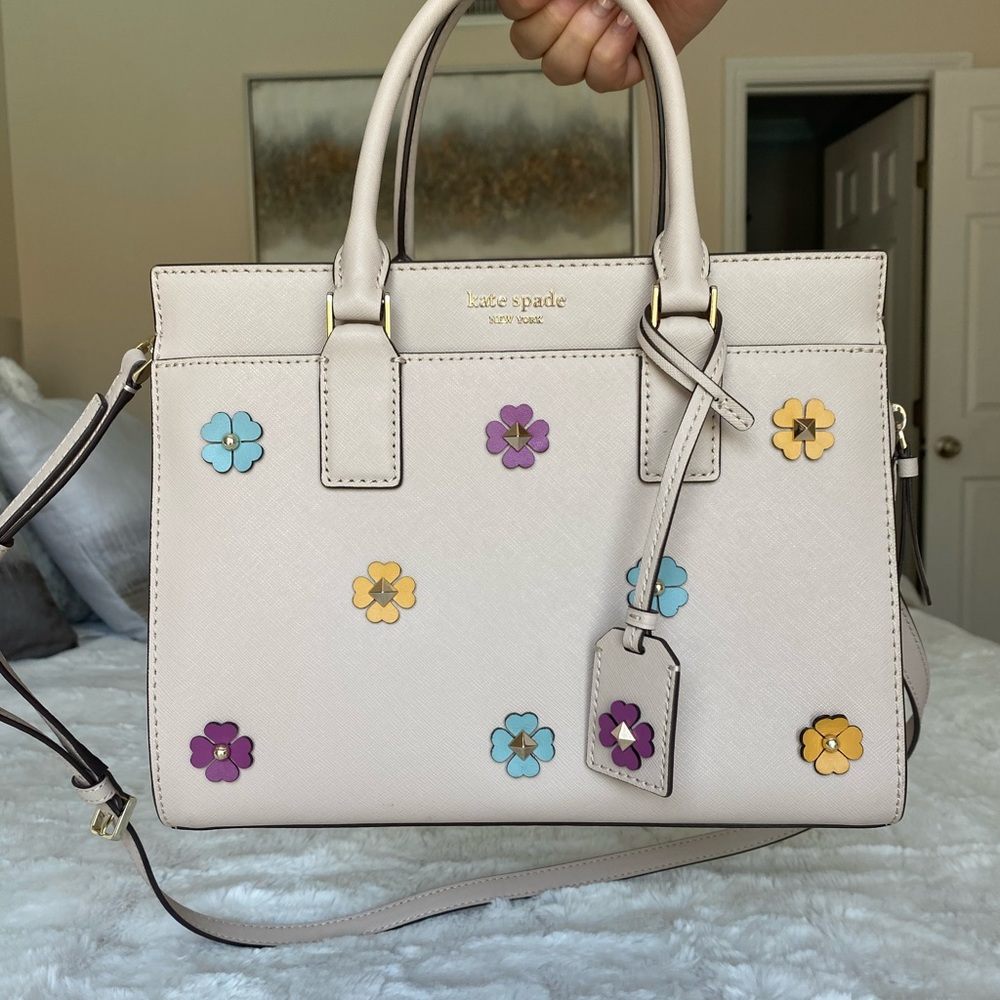 Kate Spade - Cameron Spade Flower Medium Satchel